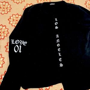 FASHION NOVA LOS ÁNGELES LA SWEATSHIRT PULLOVER